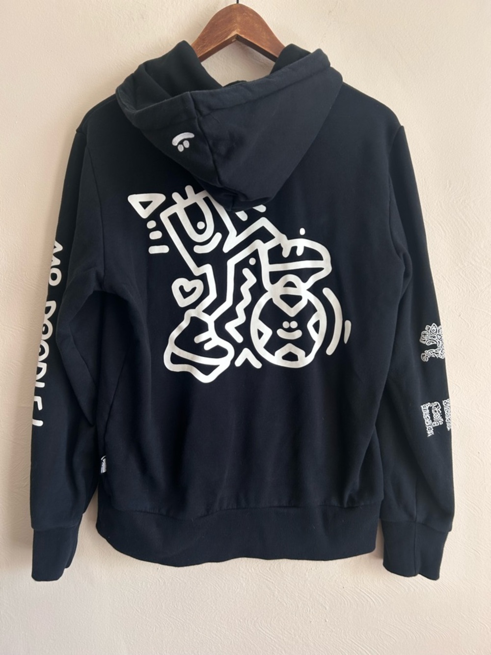 Puma x Mr Doodle Graphic Hoodie – Streetwear Collab / Statement Piece - Picture 1 of 10